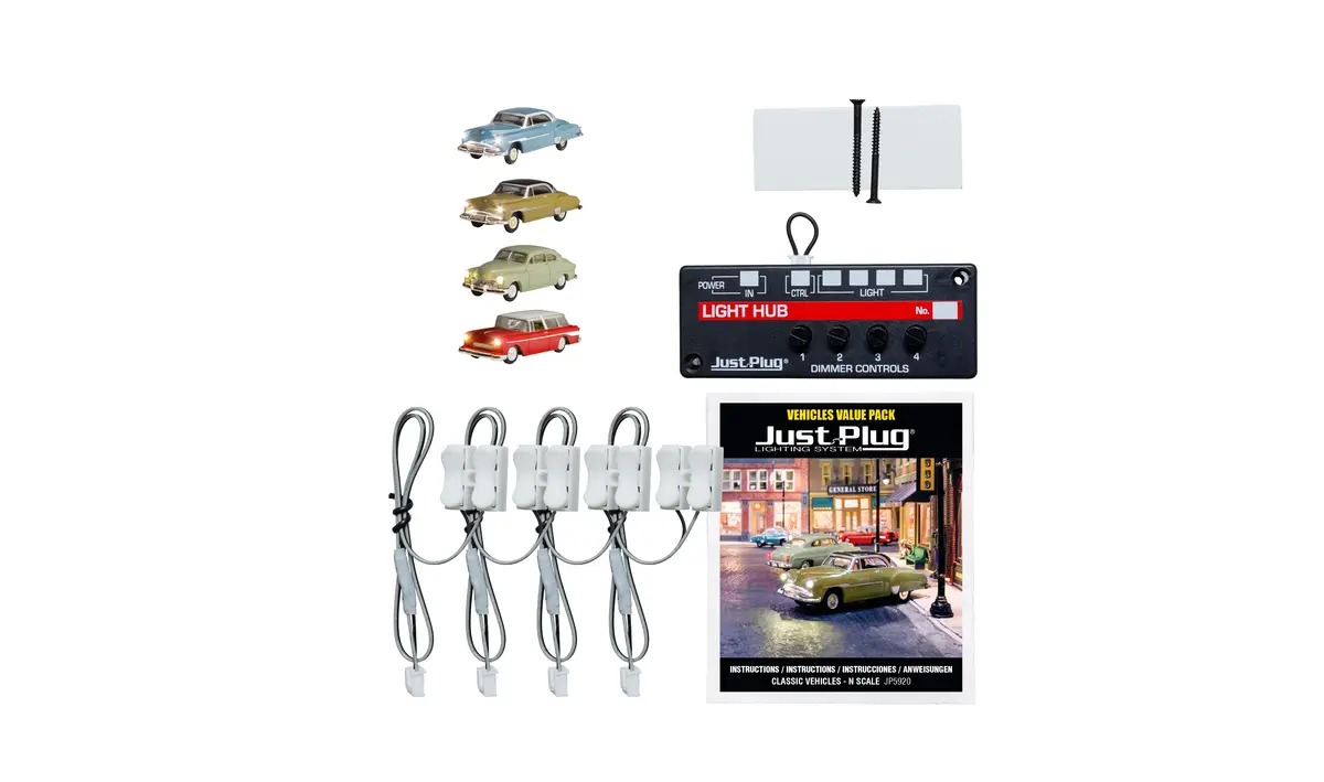 Woodland Scenics Classic Vehicle Value Pack - N Scale  (Woojp5920) 1