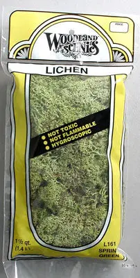 Woodland Scenics Lichen Spring Green 1.5 Quarts    (Wool161) 1