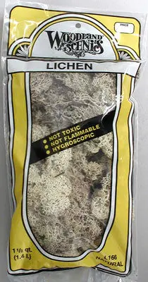 Woodland Scenics Lichen Natural 1.5 Quarts    (Wool166) 1