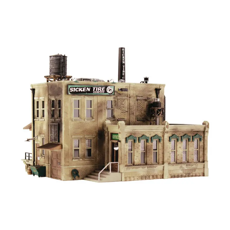 Woodland Scenics Sicken Tire Company - N Scale Kit   (Woopf5204) 1