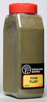 Woodland Scenics Turf Fine Earth 32 Oz (Woot1342) 1