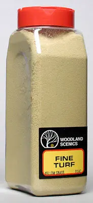 Woodland Scenics Turf Fine Yellow Grass 32Oz (Woot1343) 1