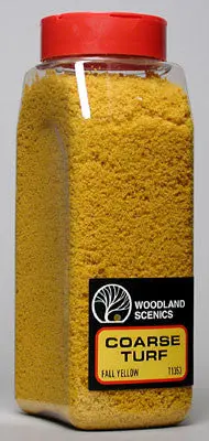 Woodland Scenics Turf Coarse Fall Yel 32 Oz. (Woot1353) 1