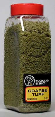 Woodland Scenics Turf Coarse Burnt Grass 32 Oz. (Woot1362) 1