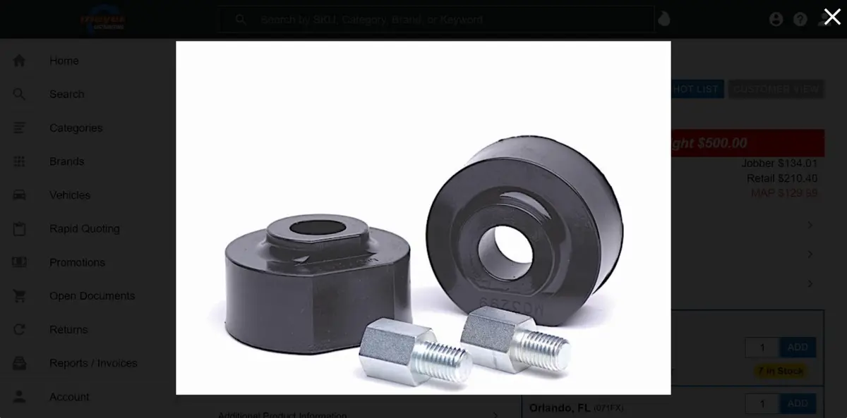 99-Current  Ford Hd 2 In. Leveling Kit- Front Coil Spring(Will Not Fit 4Wd) 1