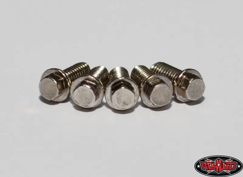 Rc4wd Miniature Scale Hex Bolts (M2.5 X 6Mm) (Silver)  (Z-S0663) 1