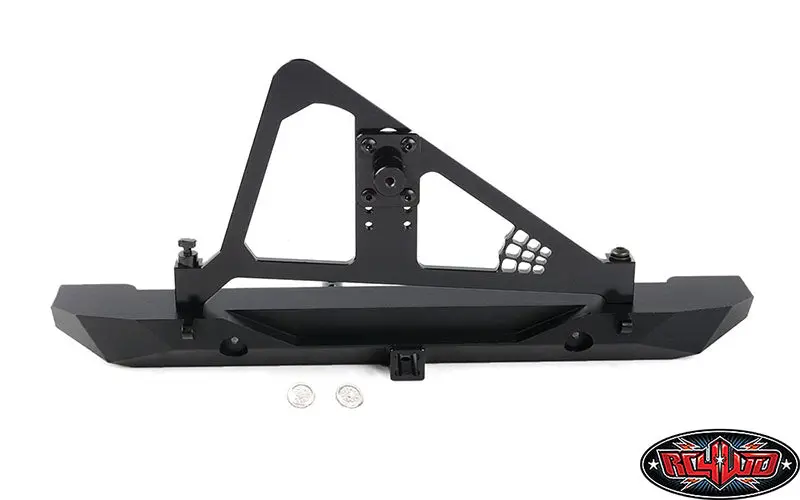 Rc4wd Poison Spyder Rockbrawler Ii Rear Bumper W/ Tire Carrier For Trx-4 And Rc4wd Blazer And K10    (Rc4zs2091) 1