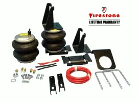 1975-1991 Ford E350 Motorhome Class C - Firestone "Ride-Rite" Air Bag Helper Springs (No-Drill) [Rear] 1