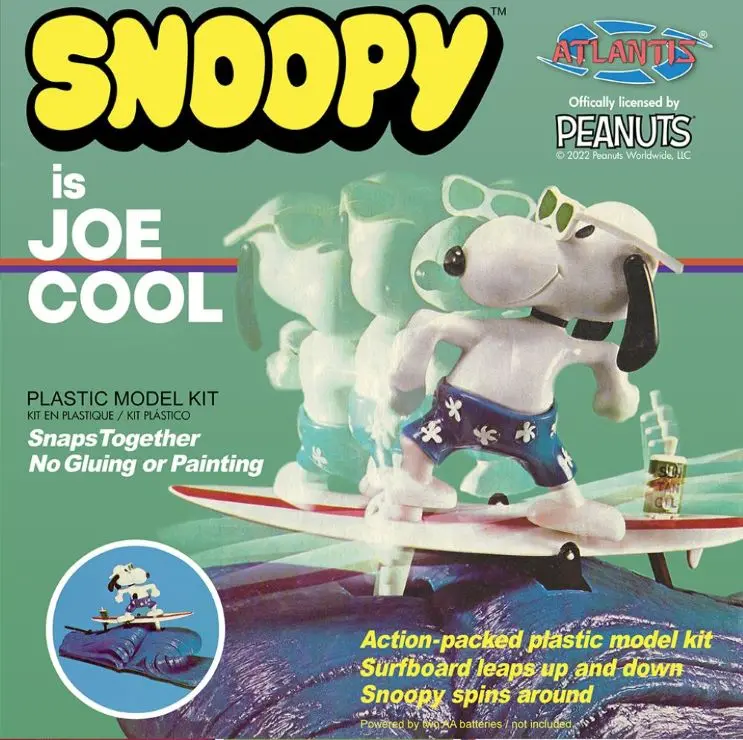 Snoopy Joe Cool Surfing 6" Tall, 10.5" Long (Formerly Monogram) (D)   (Aan7502) 1