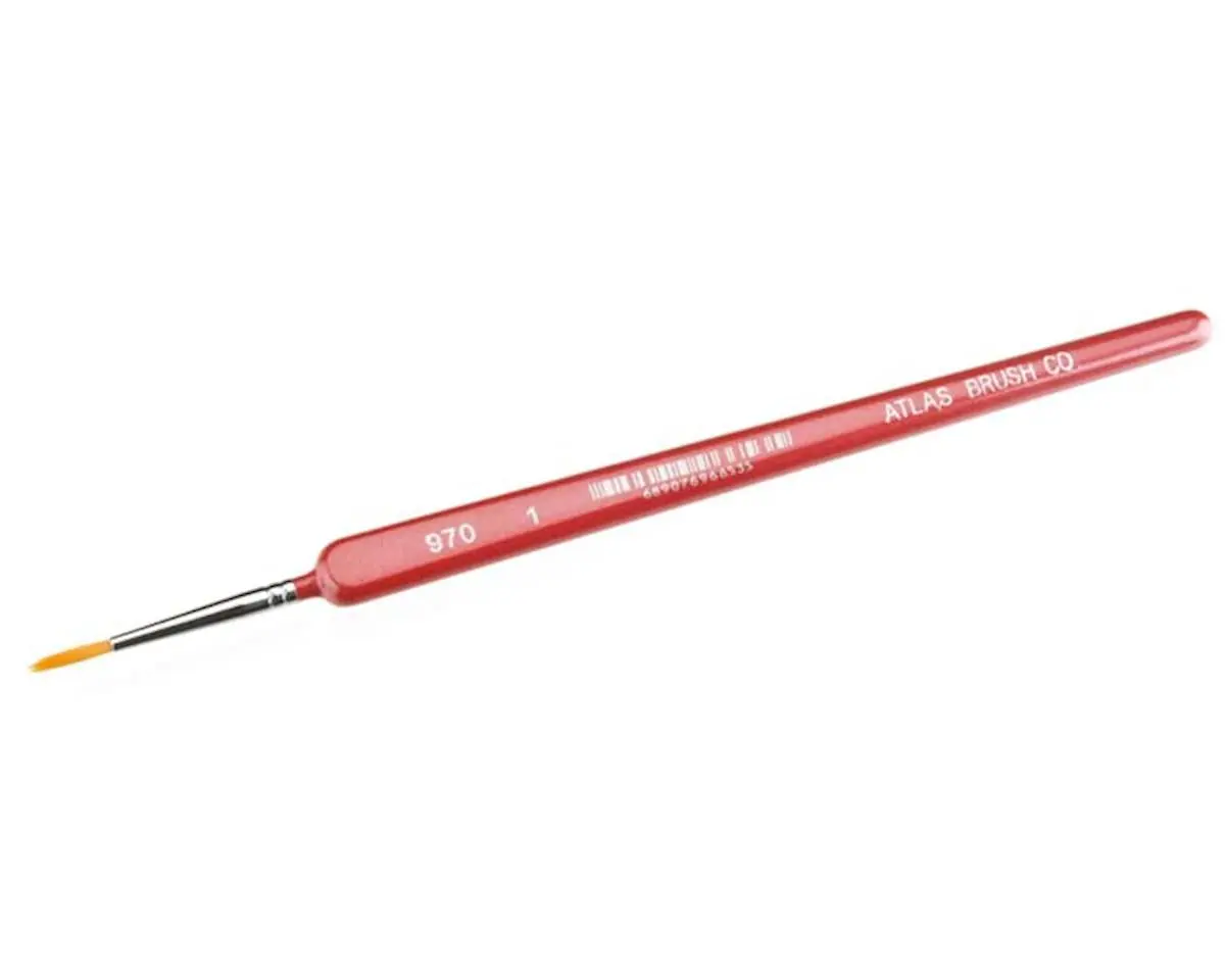 Atlas Brush Golden Taklon-Triangle Handle 1  (Abs970-1) 1
