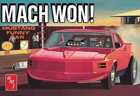 Amt '70 Ford Mustang Funny Car Mach Won  (Amt1455) 1