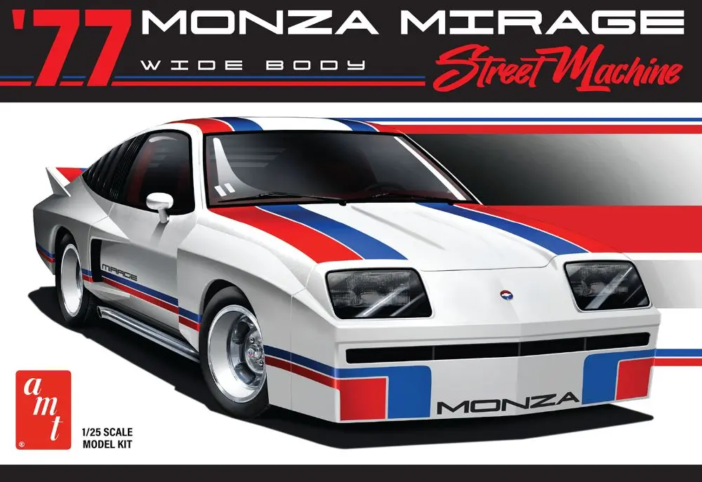 Amt 1/25 1977 Chevy Monza Mirage Wide Body Street Machine   (Amt1547) 1