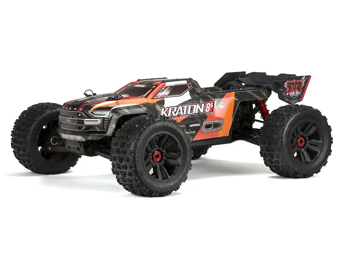 Arrma Kraton 8S Blx Brushless Rtr 1/5 4Wd Monster Truck (Orange) W/Dx3 Radio, Smart Esc & Avc    (Ara110002t2) 1