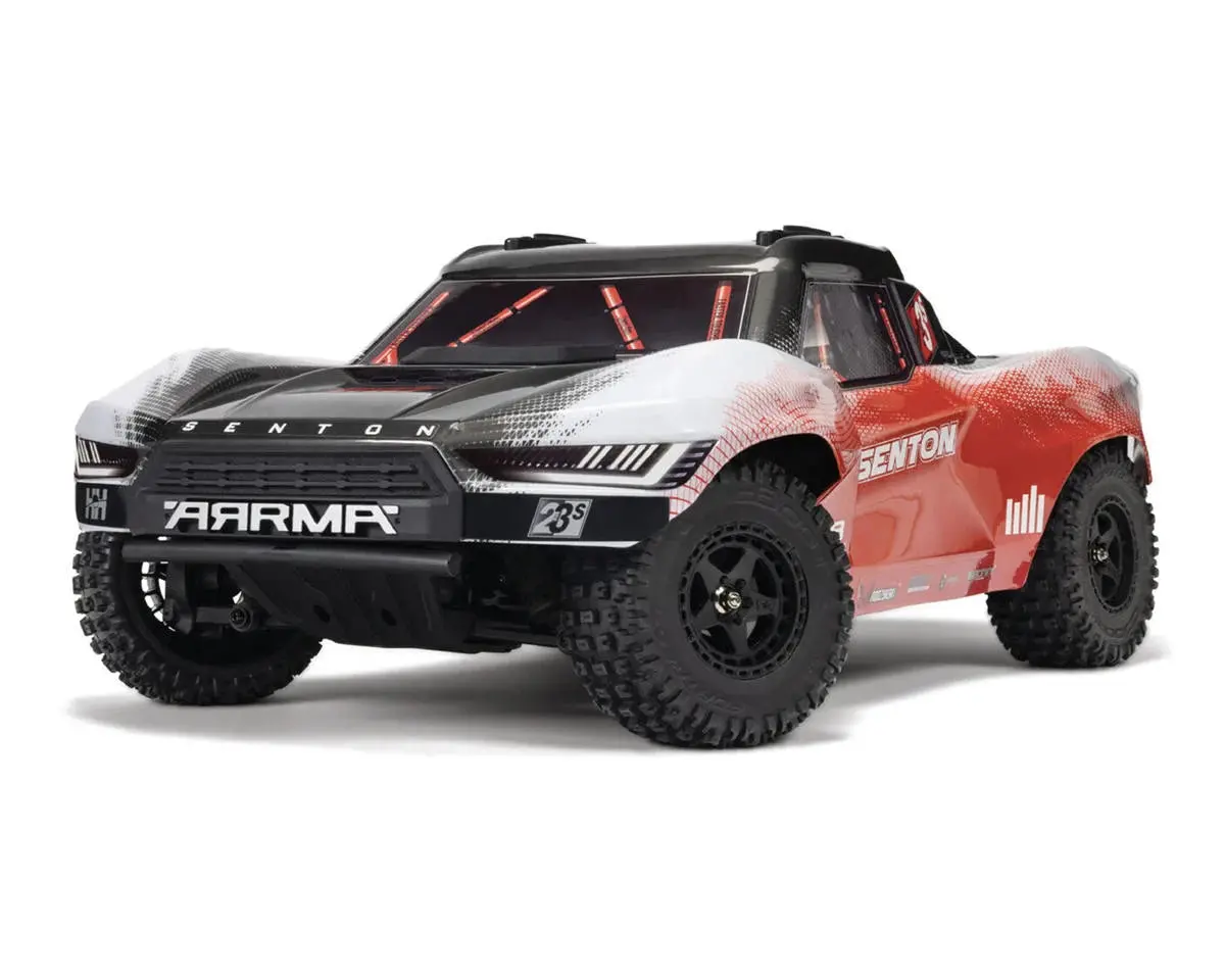 Arrma Senton 223S 1/10 Blx Brushless Rtr 4Wd Short Course Truck (Red)  (Ara4303v4t2) 1