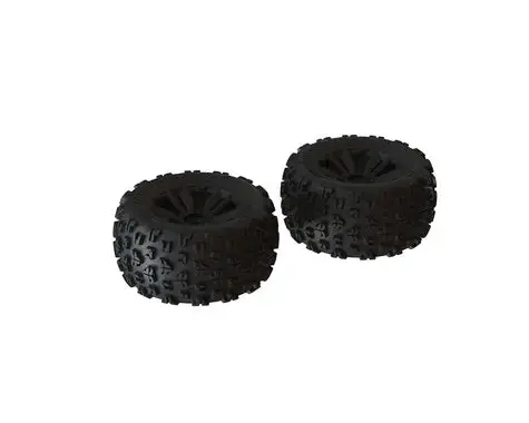 Arrma Dboots Copperhead2 Mt 3.8 Pre-Mounted 1/8 Monster Truck Tires (Black)  (Ara550059) 1