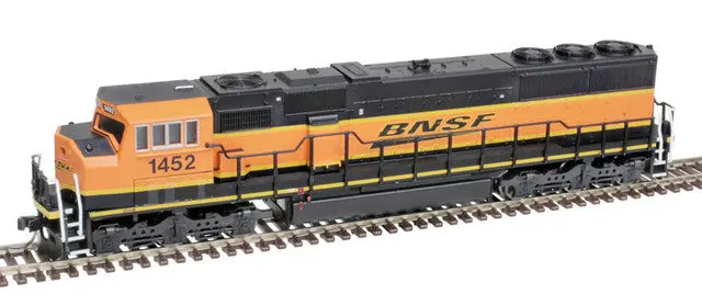 Atlas Master  - Emd Sd60m Dc Silent Bnsf 1433 - N Scale  (Atl40005204) 1