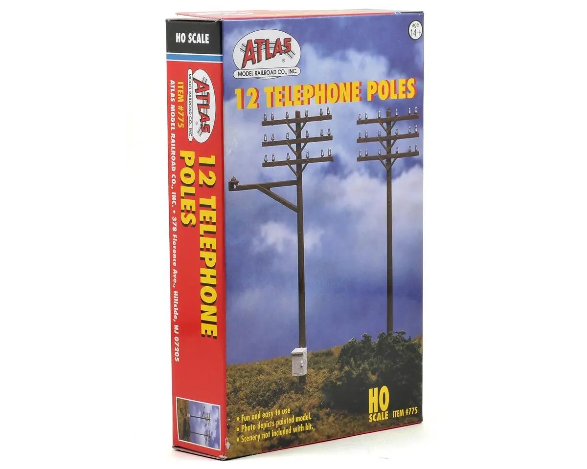 Atlas Ho Telephone Poles    (Atl775) 1