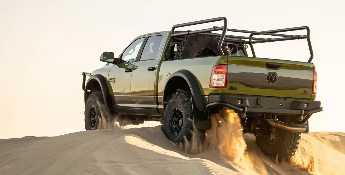 Aev 2013+ Ram Hd Rear Bumper 1