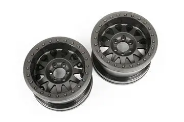 Axial 2.2" Method Beadlock Wheels Ifd Wheels Black (2) (Ax31178) 1