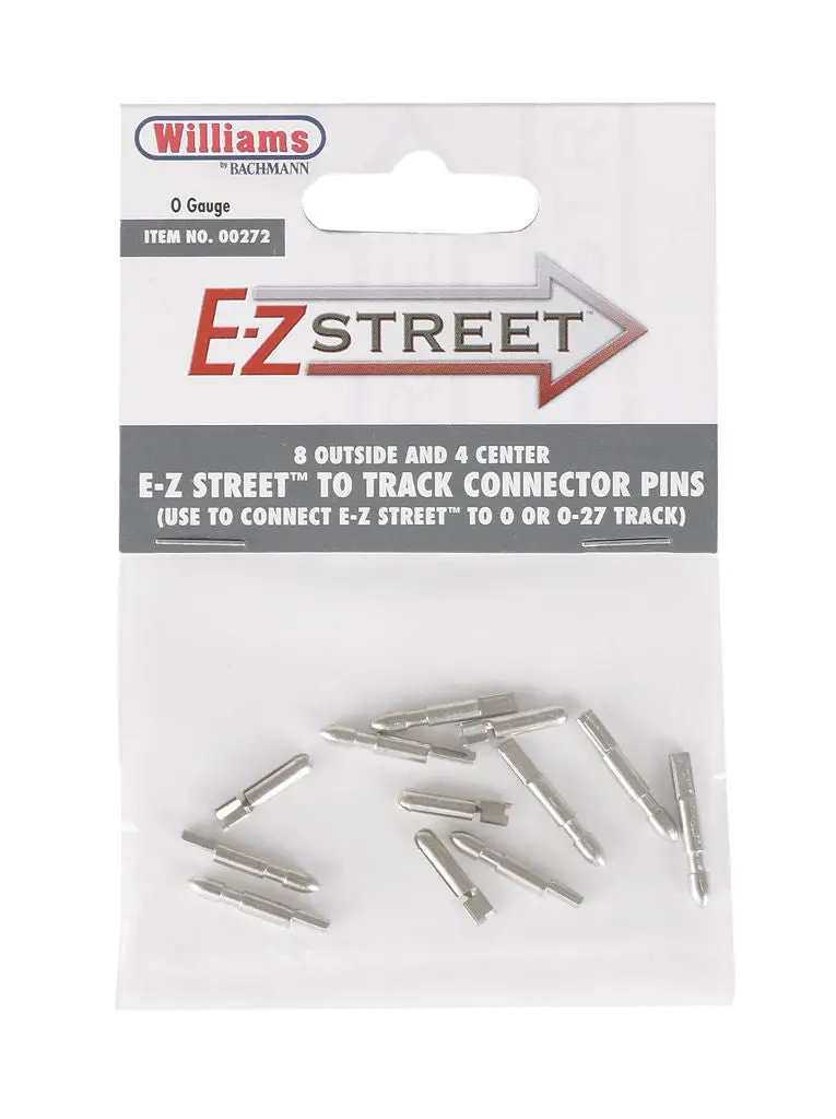 Bachmann E-Z Street To Track Connector Pins (8 Outside & 4 Center) (Bac00272) 1