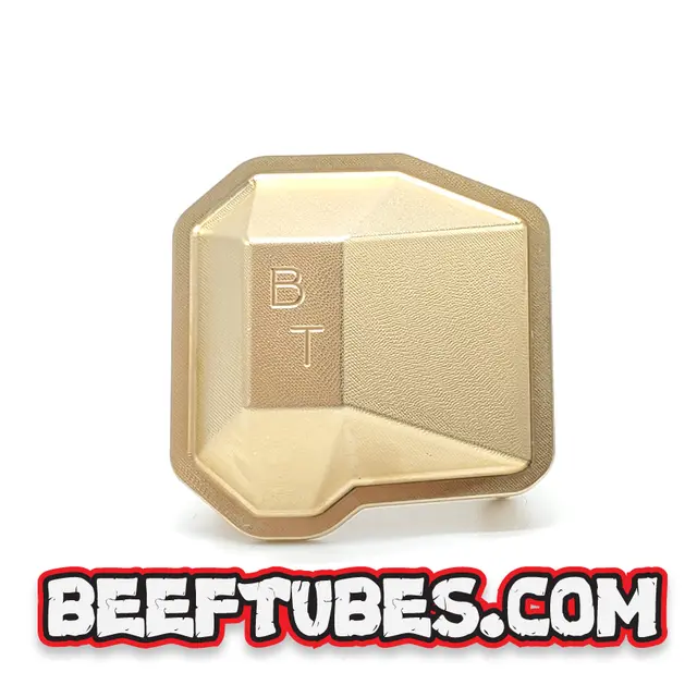 Beef Tubes Ar45 / Scx10 Iii Diff Cover - Brass   (Bt016cb) 1
