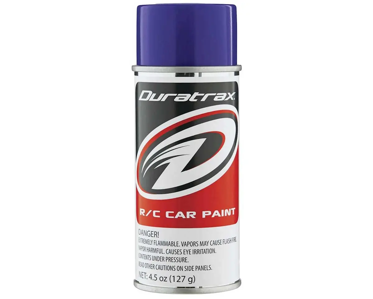Duratrax Polycarb Purple Lexan Spray Paint (4.5Oz) (Dtxr4288) 1