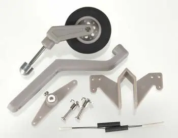 Dubro Semi-Scale Tail Wheel System Size 60-120 (Dub957) 1