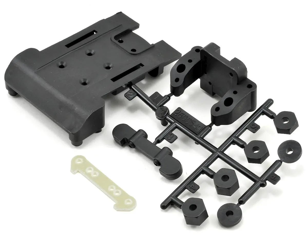 Ecx Front/Rear Suspension Mount Set: 1/10 2Wd Ruckus, Torment    (Ecx2006) 1