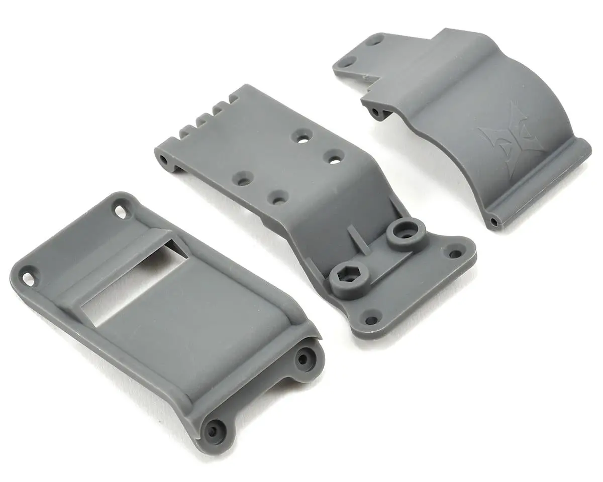 Ecx Skid Plate Set: 1/10 2Wd Ruckus, Torment   (Ecx2007) 1