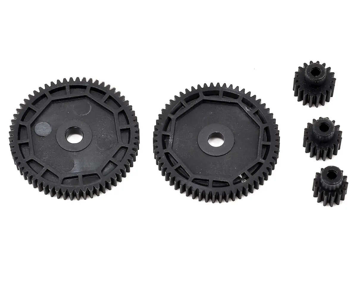 Pinion & Spur Gear Set: 1/18 4Wd All   )Ecx212002) 1