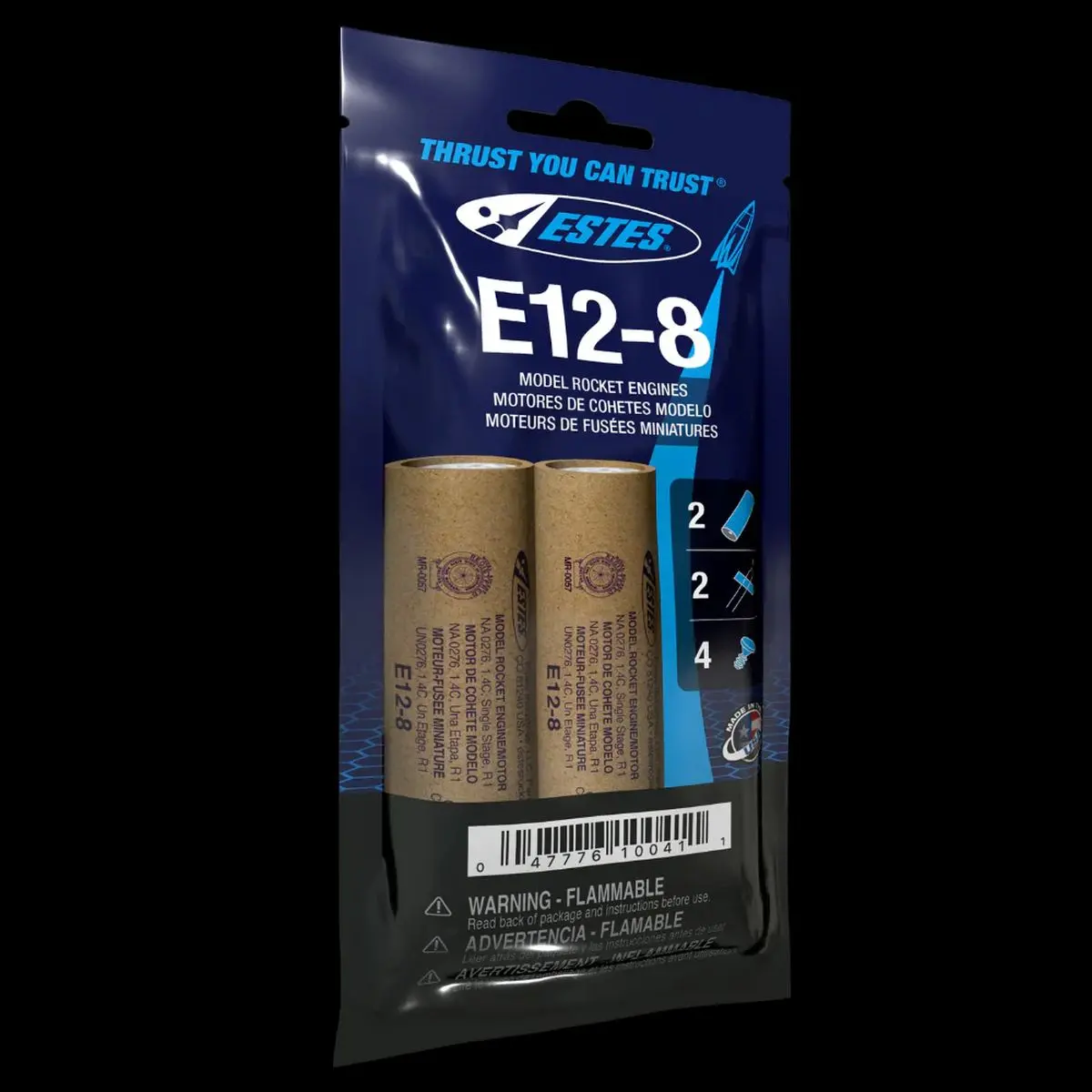 Estes E12 8 Engines Bag   (Est10041) 1
