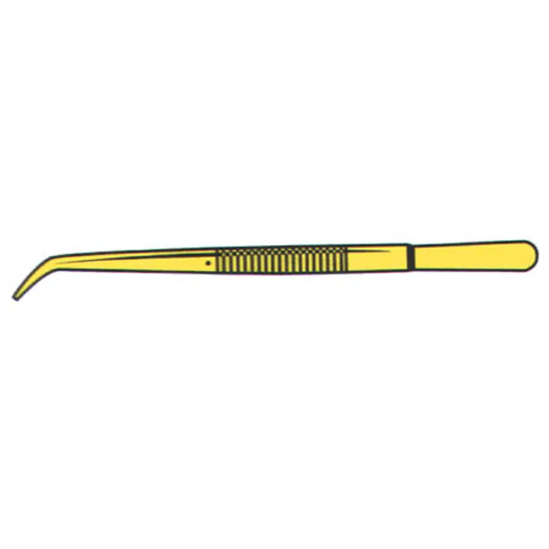 Excel Ss Tweezer,6" Curved     (Exl30415) 1