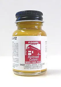 Floquil Flat Canadian National Yellow #12 (Flof110254) 1