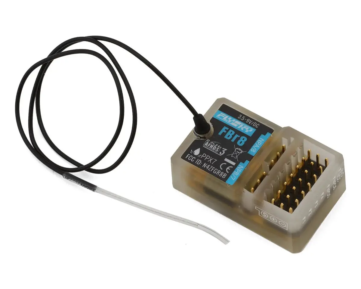 Flysky Fbr8 Waterproof 8-Channel Receiver (Long Antenna)  (Fsy-Fbr8) 1