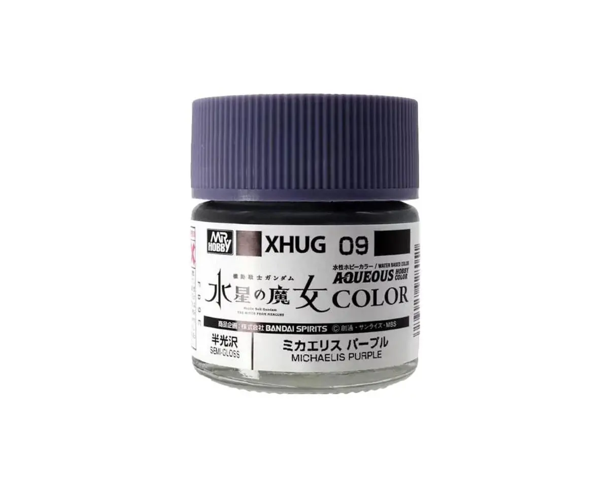 Mr. Hobby Xhug09 Michaelis Purlpe "Aqueous Gundam Color"   (Guzxhug09) 1