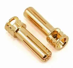 Hamilton Hobbies 5Mm Male Bullet Connectors (Ham131507) 1