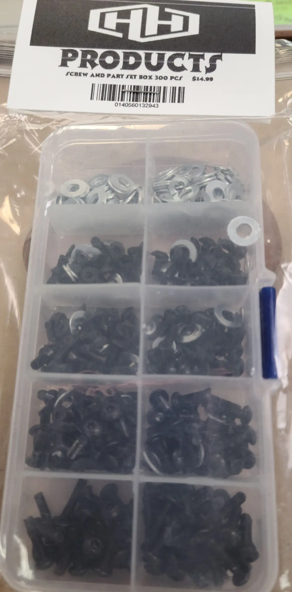 Hamilton Hobbies Screw And Part Set Box - 300 Pc  (Ham132943) 1