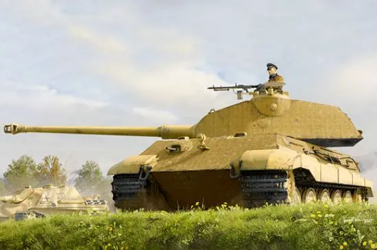 Hobby Boss 1/35 Pzkpfw Vi Sdkfz 182 Tiger Ii Porsche Early Production Fgst Nr 280009 Tank (Hbo84558) 1