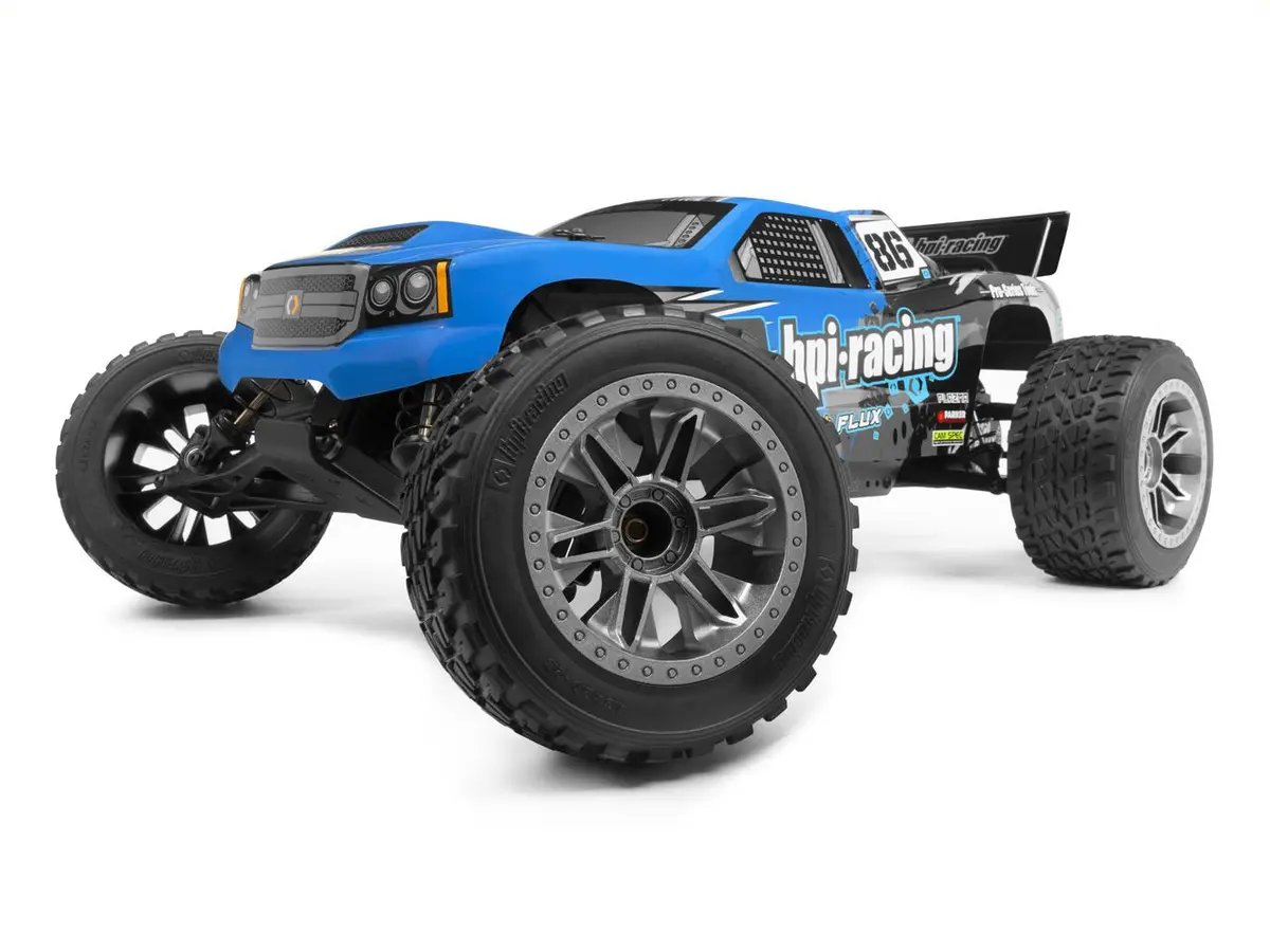 Hpi Jumpshot Flux Stadium Truck 1/10 2Wd Blue, Rtr  (Hpi60032) 1