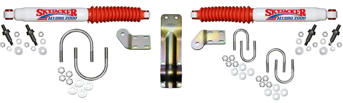 Dual Steering Stabilizer Kit 2000-02 Dodge Ram 1