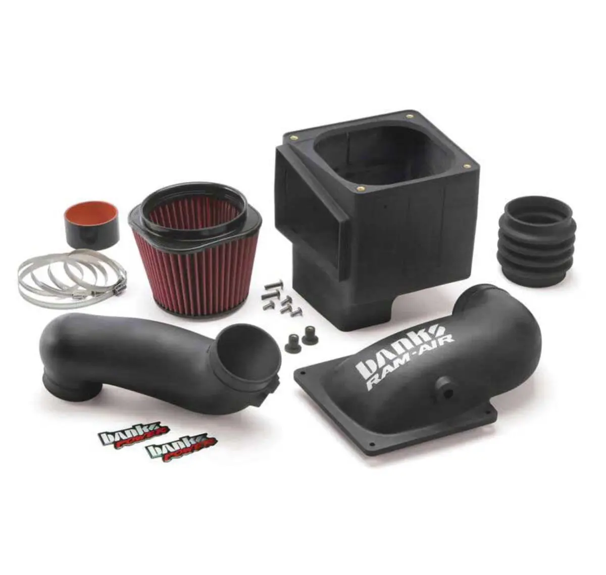 Ram-Air Intake System, Dry Filter - 2010-12 Dodge 6.7L 1