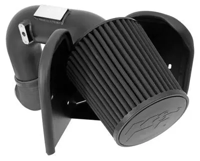 K&N 71-1532 Blackhawk Stg. 2 Cool Air Intake For 03-07 Dodge 5.9L Cummins - Dryflow Filter 1