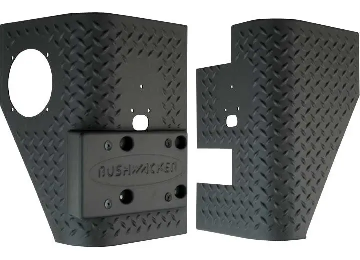 07-16 Wrangler Jk 4Dr Trail Armor Rear Corners 1