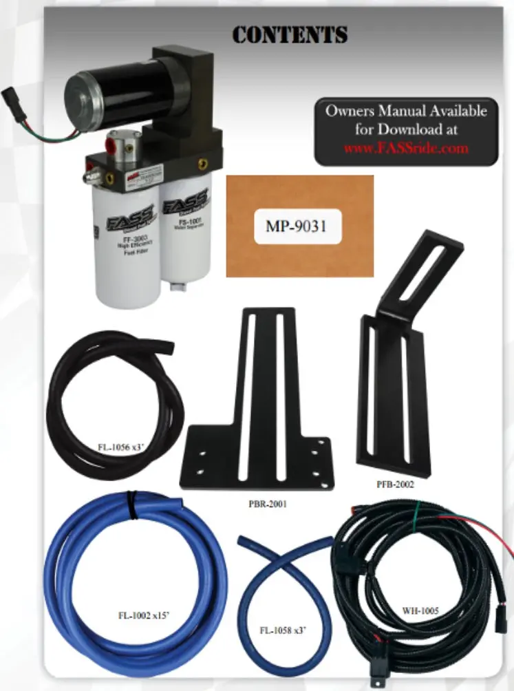 Faas Cummins 1989-93 601-900Hp Fuel Pump Kit 1