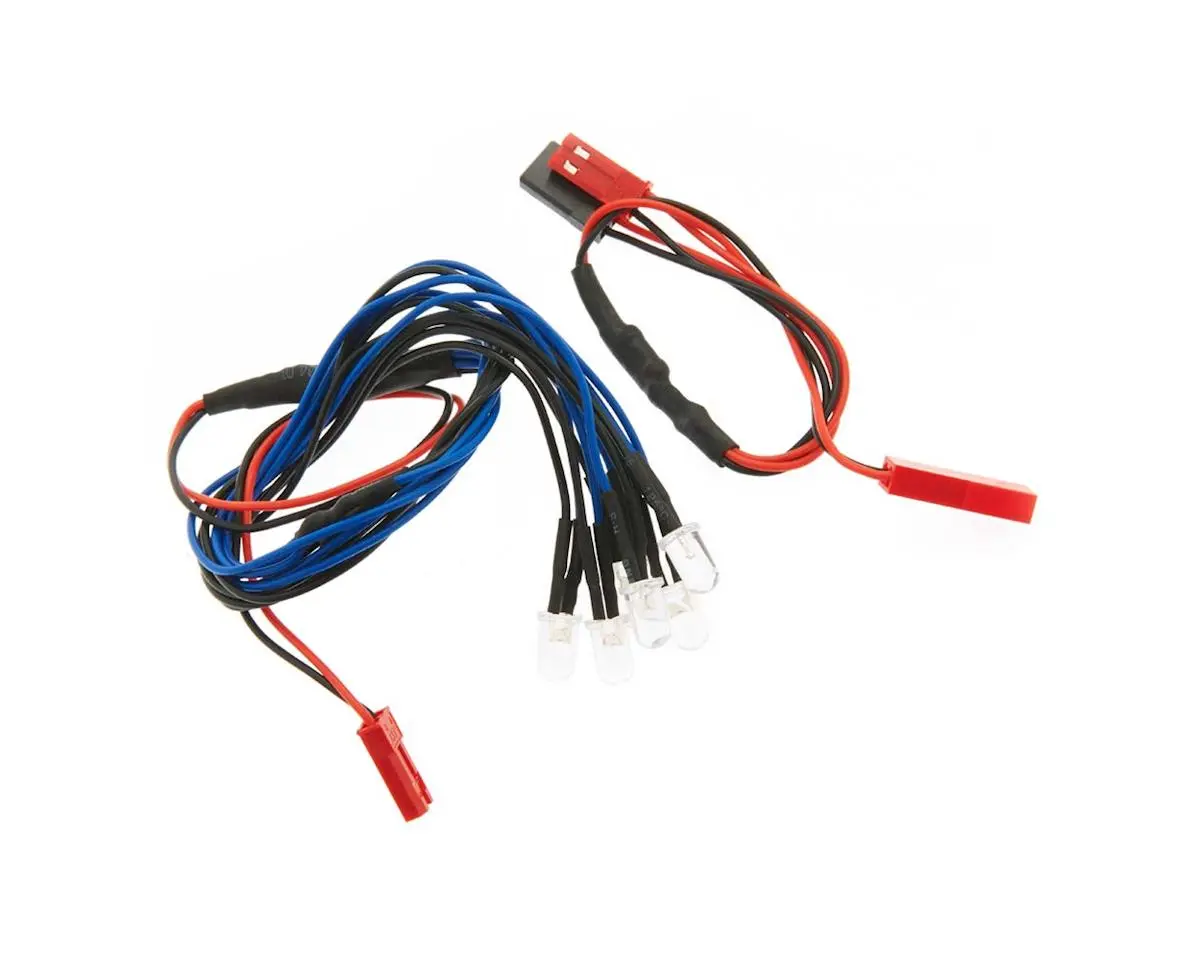 Team Integy Led Light 6Pcs W/Extended Wire Harness To Rx (Intc22728blue) 1