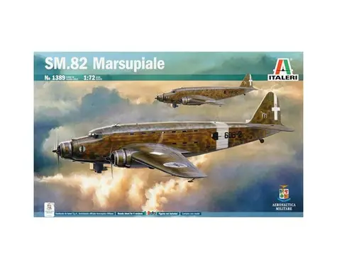 Italeri Models 1/72 S.M. 82 Marsupiale (Ita1389s) 1