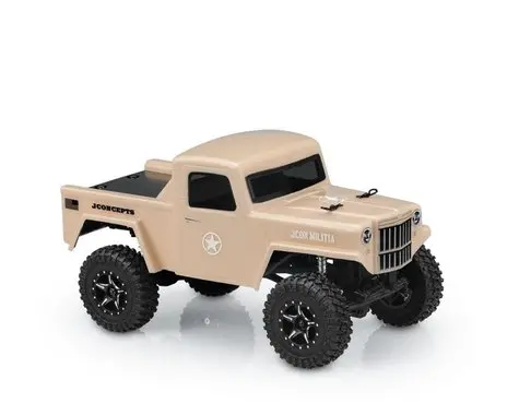Jconcepts Axial Scx24 Jci Creep Mini Crawler Body (Clear)  (Jco0454) 1
