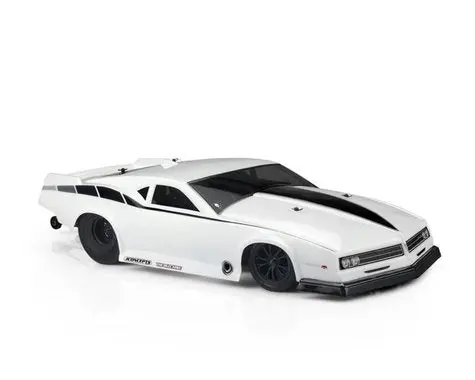 Jconcepts "The Machine" 1968 Pontiac Firebird Pro 1/10 Drag Racing Body (Clear)  (Jco0455) 1