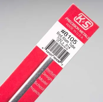 K+S Aluminum Tube 7/32" (K+S8105) 1