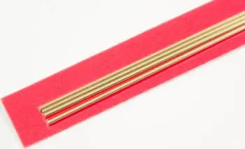 K+S Brass Tube 12" 2Mm X .45Mm Wall (4) (K+S9820) 1